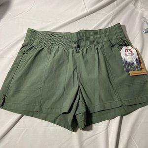 Avalanche Green Athletic Shorts